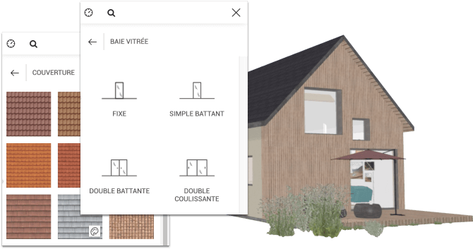 Matériaux et éléments constructifs disponibles sur Kazaplan